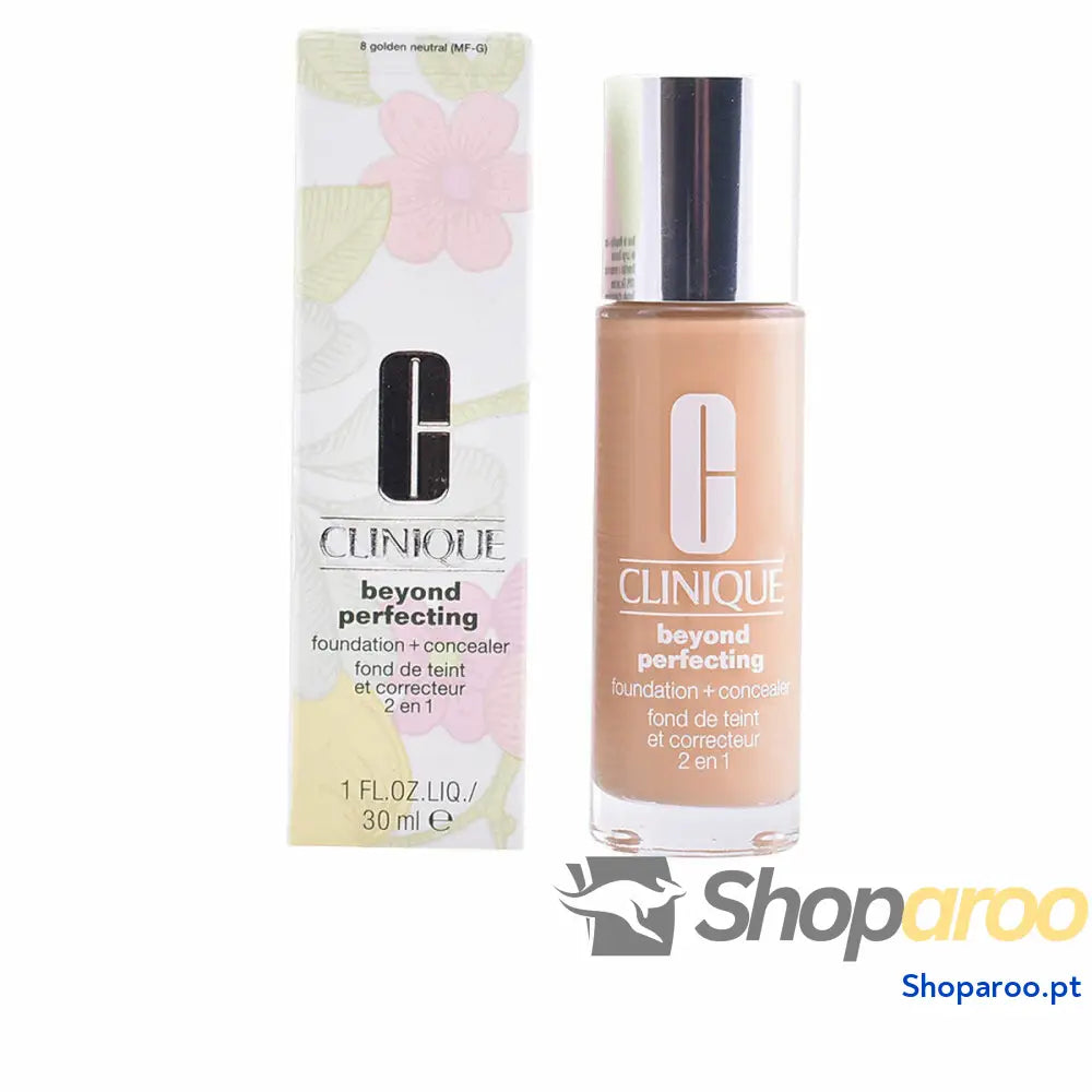 Base de Maquilhagem Fluida Clinique Beyond Perfecting 8-golden neutral 2 em 1 (30 ml)