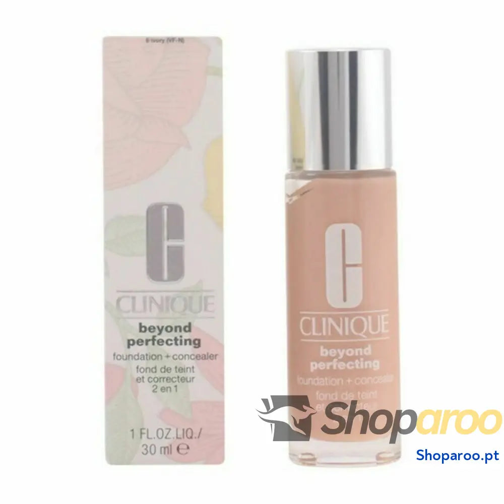 Base de Maquilhagem Fluida Clinique Beyond Perfecting Corretor Facial Nº 21 Cream caramel 30 ml