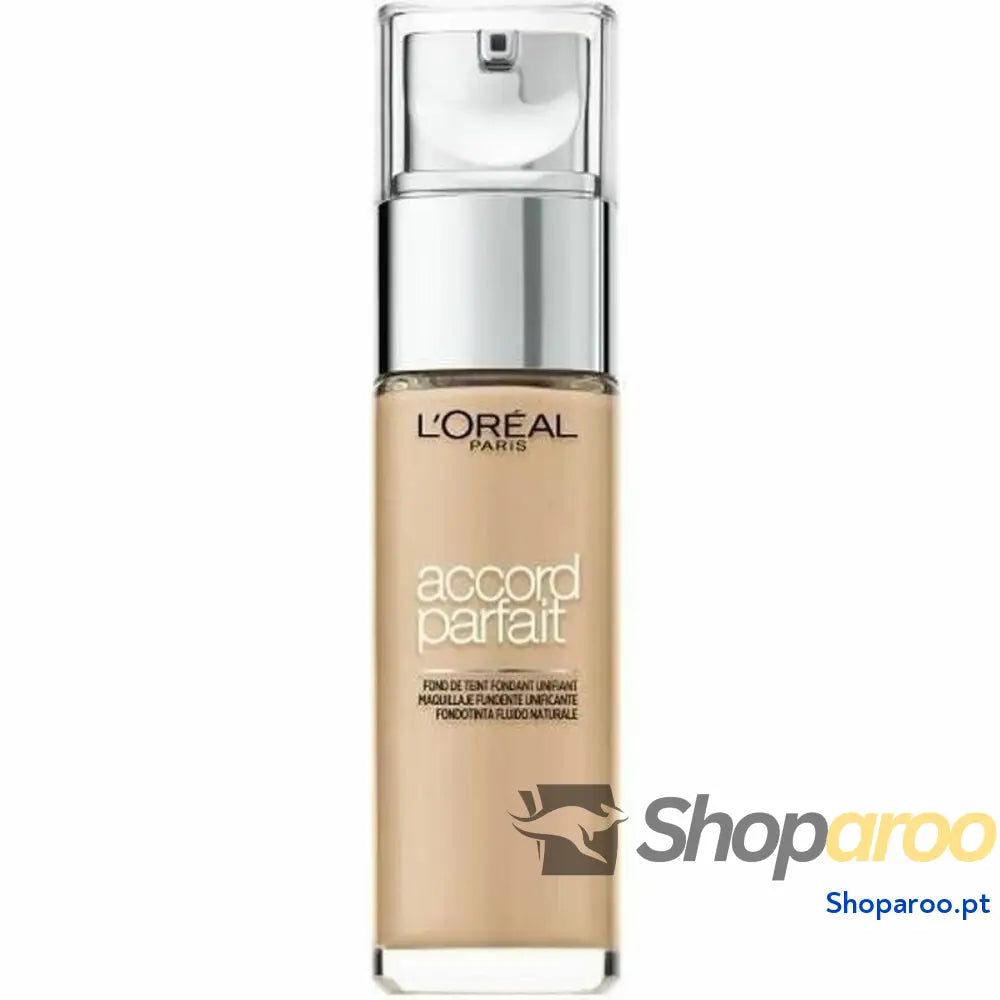 Base de Maquilhagem Fluida L’Oreal Make Up Accord Parfait Nº 3.D/W (30 ml)