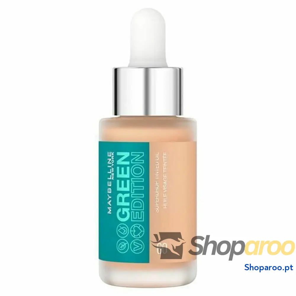Base de Maquilhagem Fluida Maybelline Green Edition Nº 60 Óleo (20 ml)