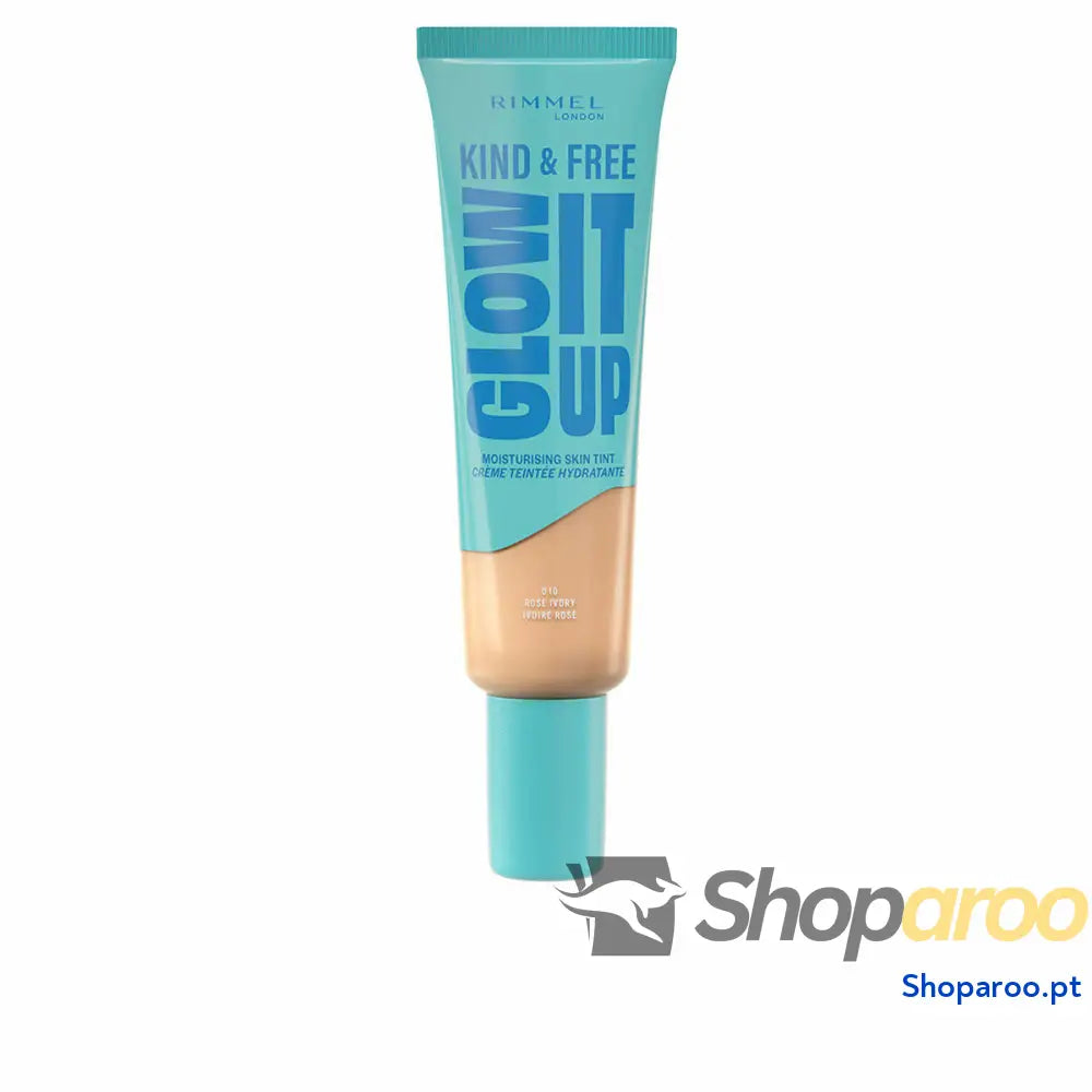 Base de Maquilhagem Fluida Rimmel London KIND & FREE Nº 010-Rose Ivory 30 ml