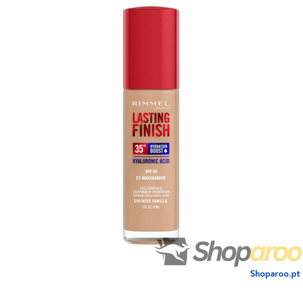 Base de Maquilhagem Fluida Rimmel London Lasting Finish Nº 150 Rose Vanilla Spf 20 30 ml