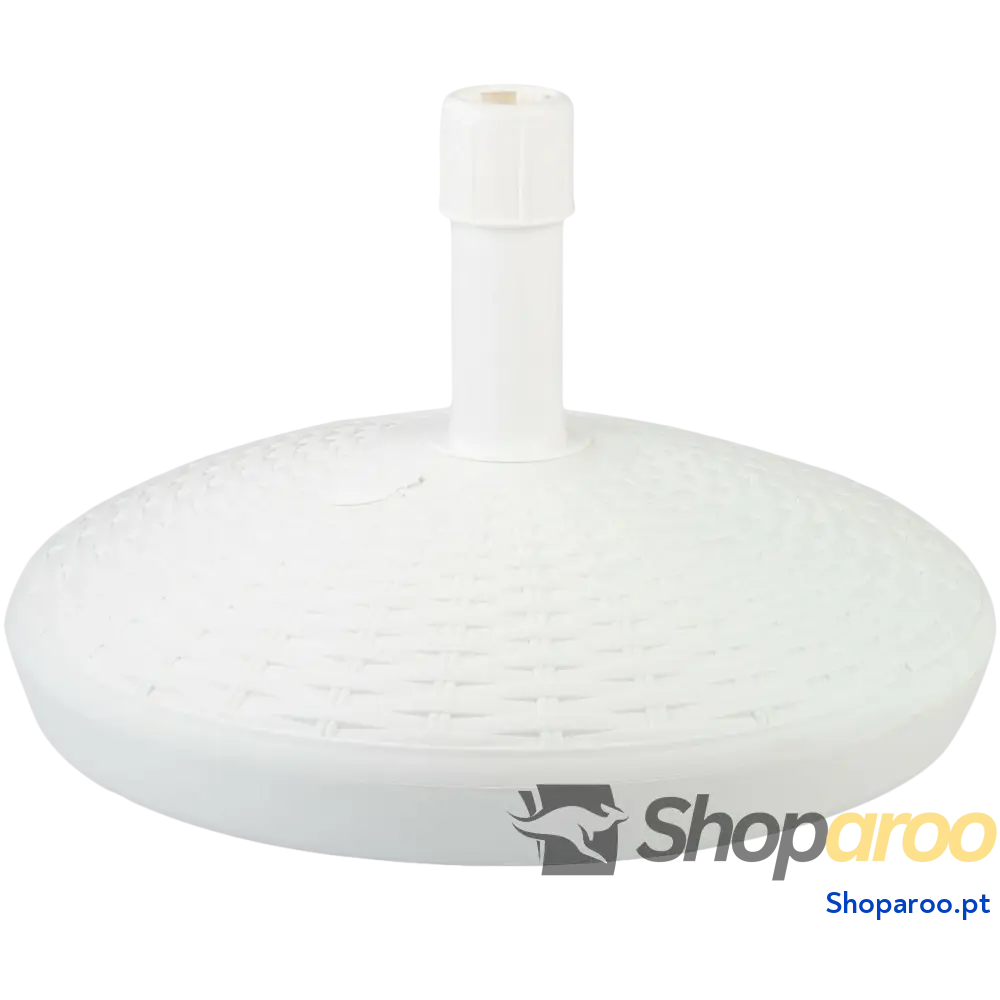 Base para Guarda-Sol Aktive 58 x 35 x 58 cm Branco Plástico