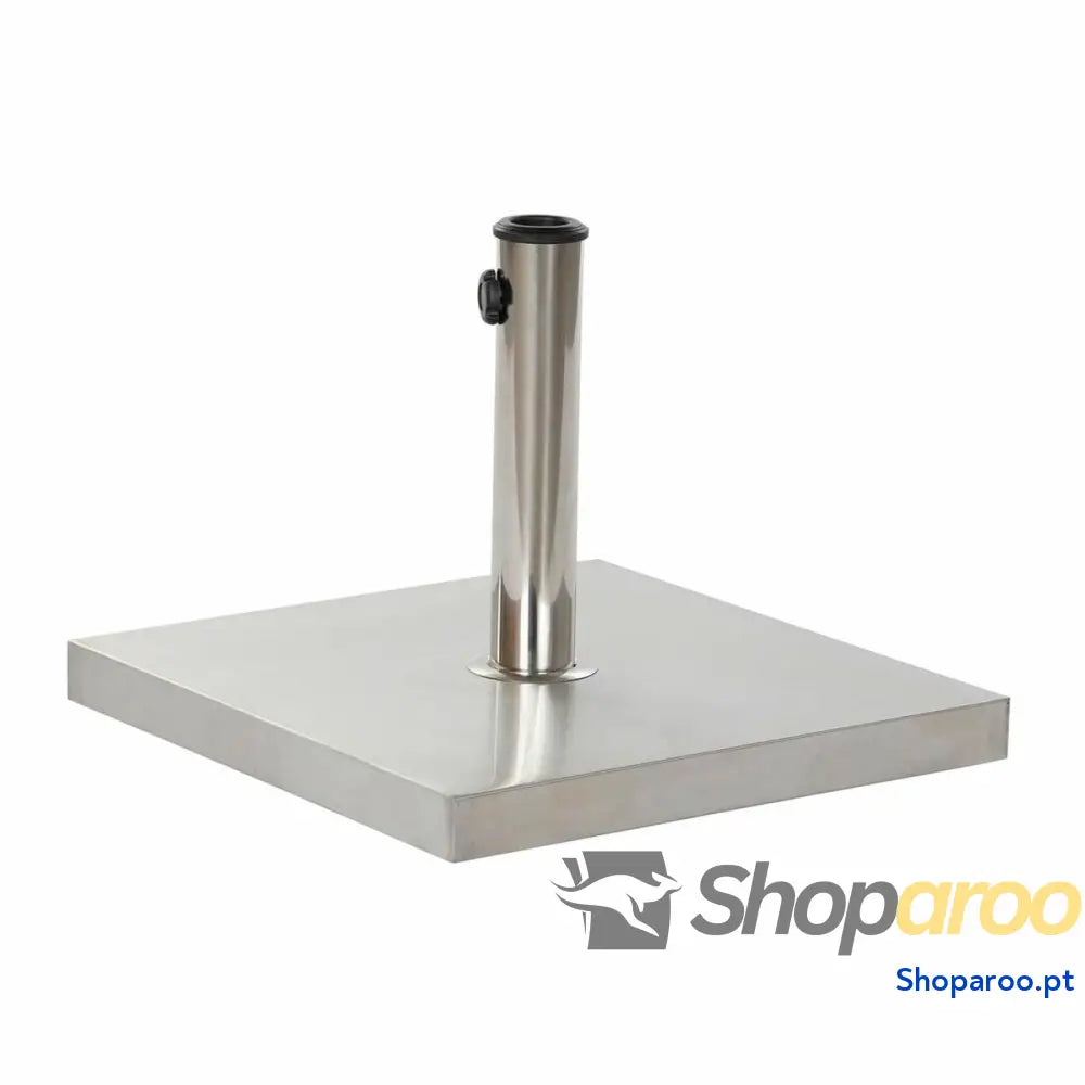 Base para Guarda-Sol DKD Home Decor Prateado Aço inoxidável (45 x 45 x 35 cm)