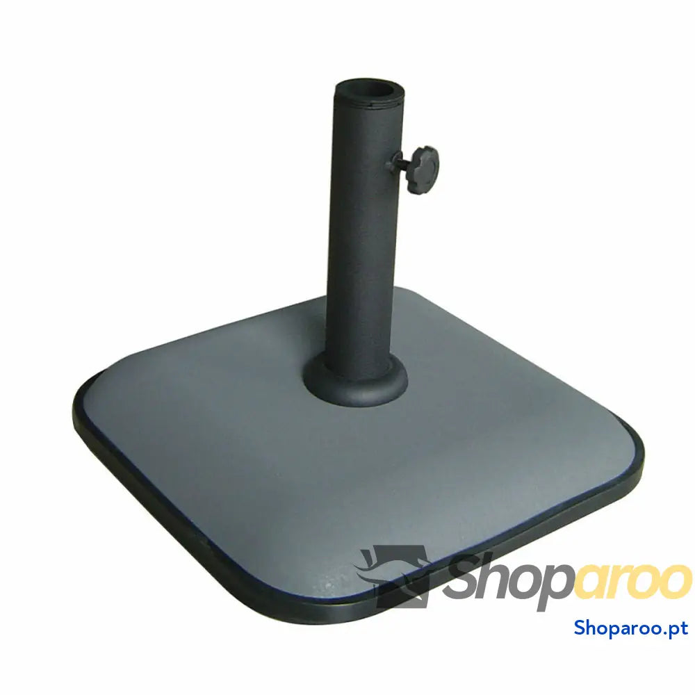 Base Sombrilla Cuadrada Marbueno 35x35x5,2 cm 11KG Cinza Jardim, Piscina, Terraço