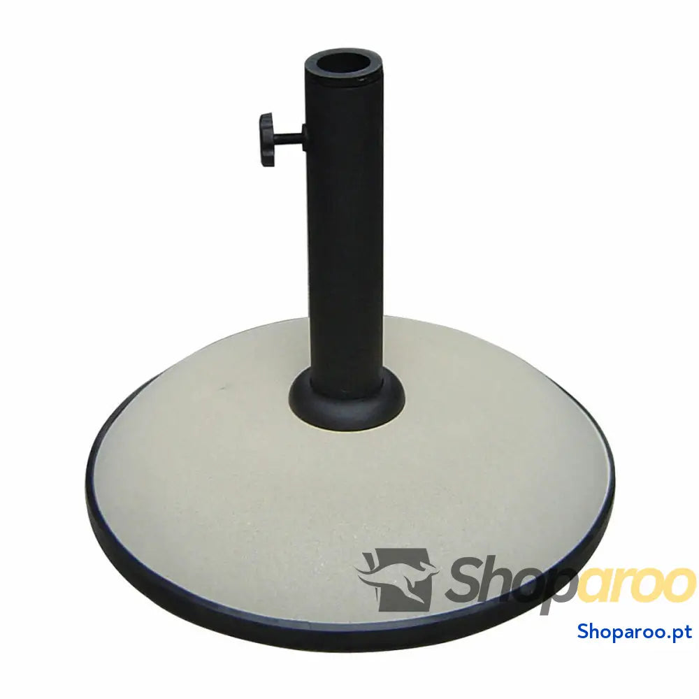 Base Sombrilla Redonda Marbueno 36x29,5 cm 11KG Branco Jardim, Piscina, Terraço