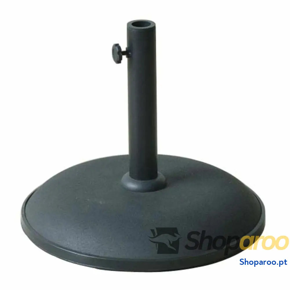 Base Sombrilla Redonda Marbueno 41,5x35 cm 15KG Preto Jardim Piscina Terraço