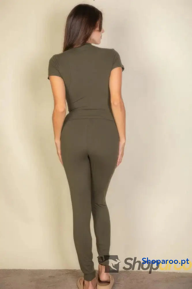 Leggings básicas sólidas