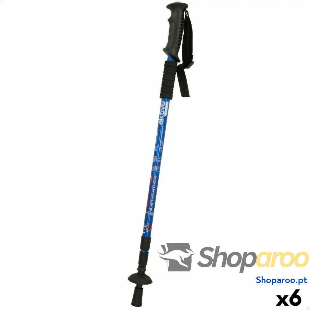 Bastão Trekking Aktive (6 Unidades)