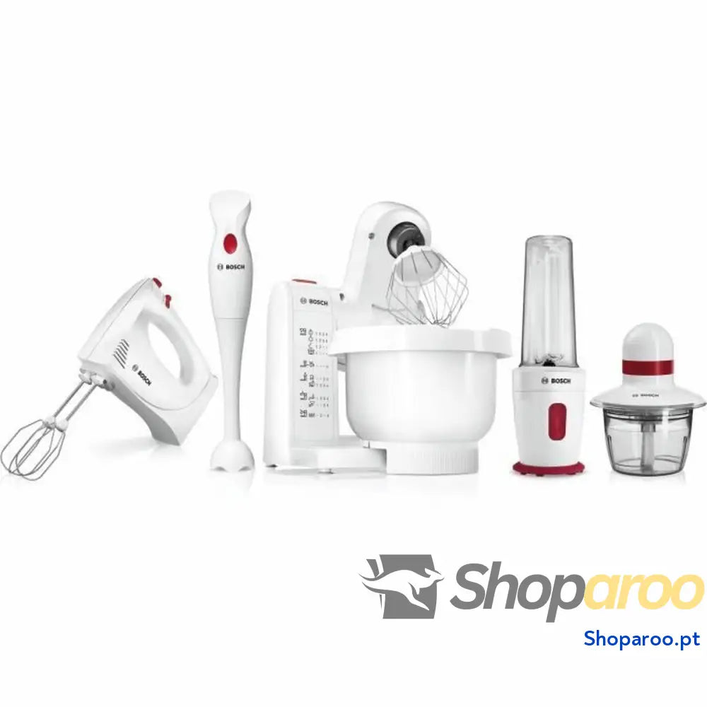 Batedeira de Mão Multifunções com Acessórios BOSCH MSMP1000 Branco 350 W