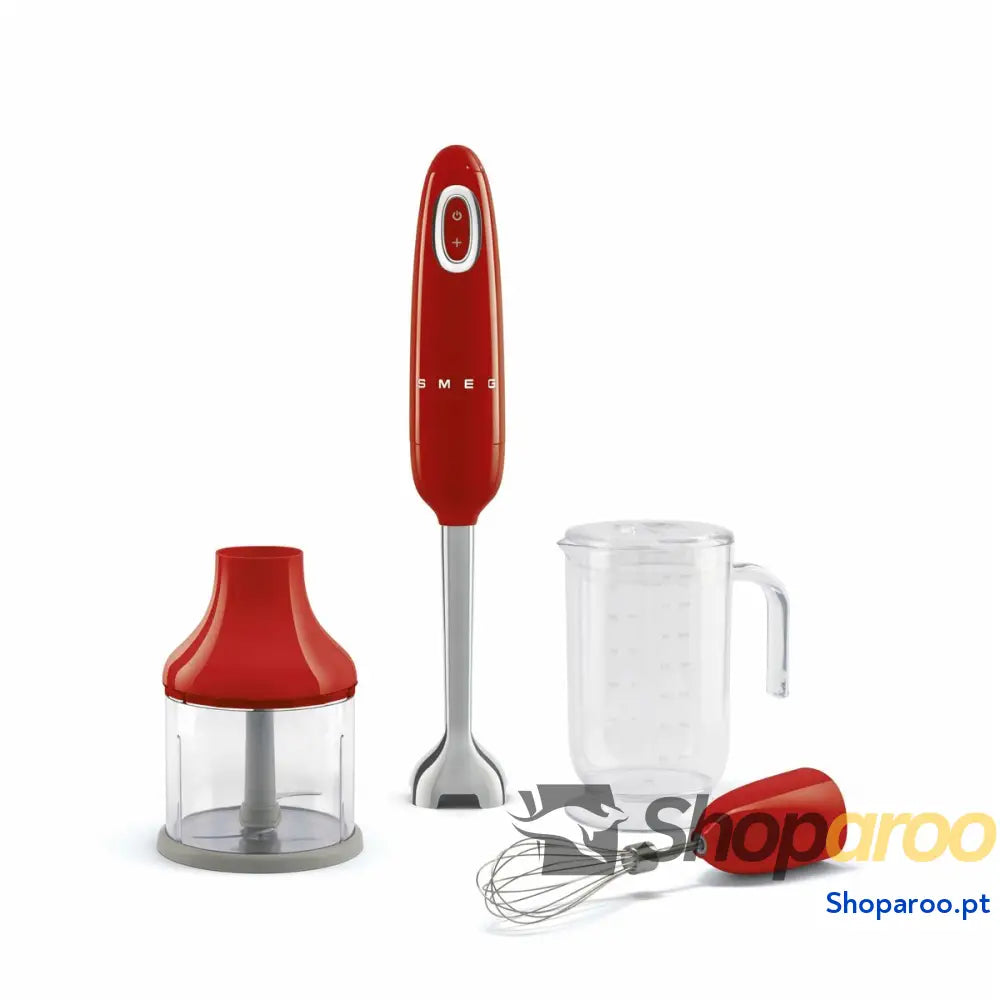 Batedeira de Mão Multifunções com Acessórios Smeg HBF03RDEU Vermelho 700 W