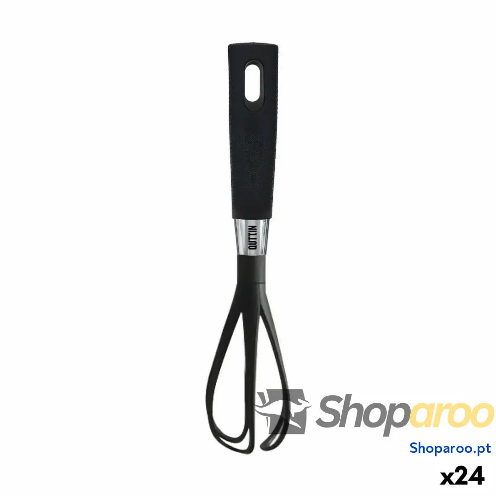 Batedor de Varas Manual Quttin Foodie Preto Nylon (24 Unidades)