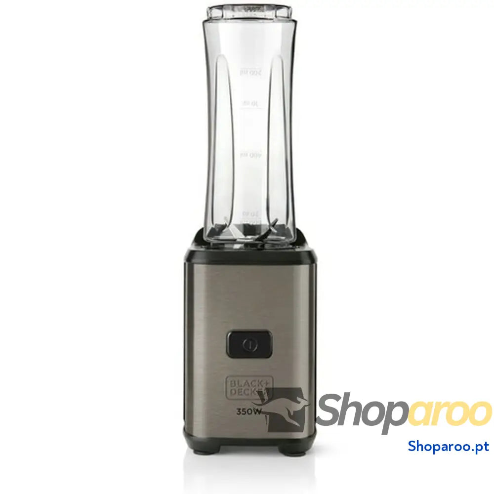 Batedora de Copo Black & Decker Cinzento Transparente 300 W 600 ml