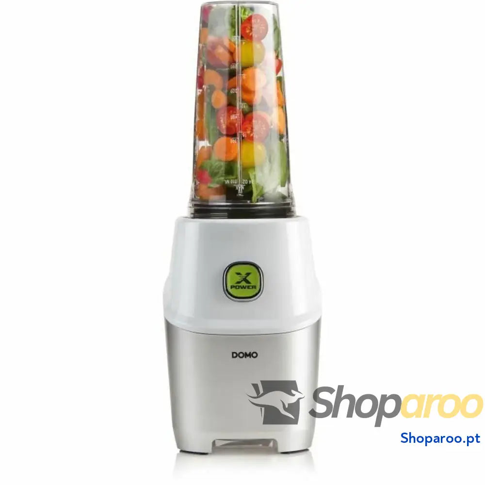 Batedora de Copo DOMO 900 W 600 ml Branco
