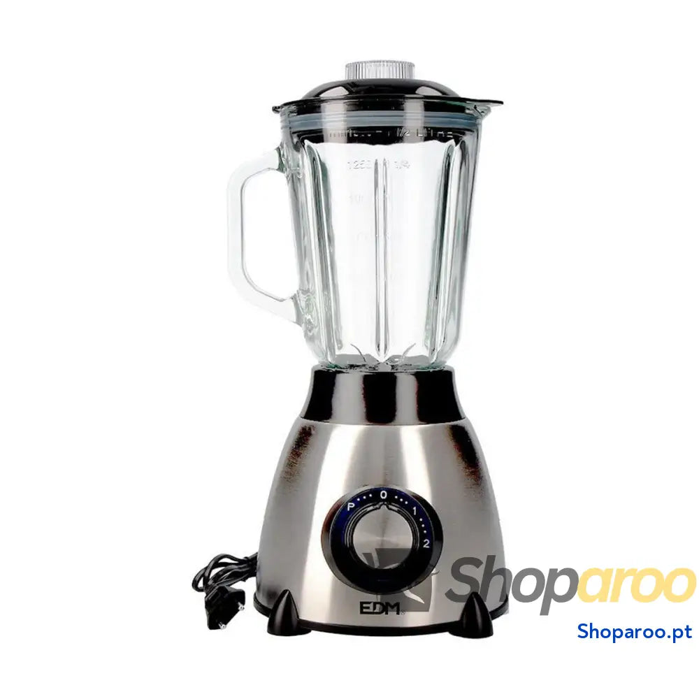 Batedora de Copo EDM 07678 Preto 550 W 1,5 L