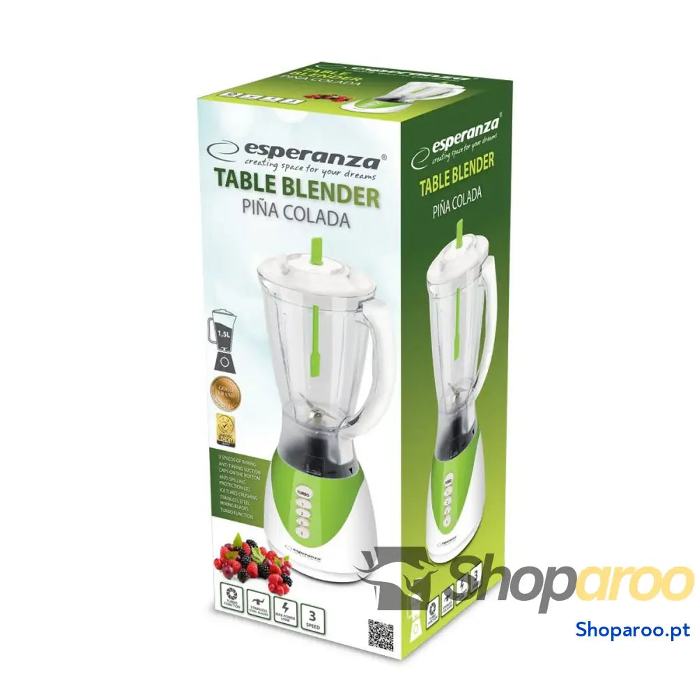 Batedora de Copo Esperanza EKM023G Verde 350 W 1,5 L
