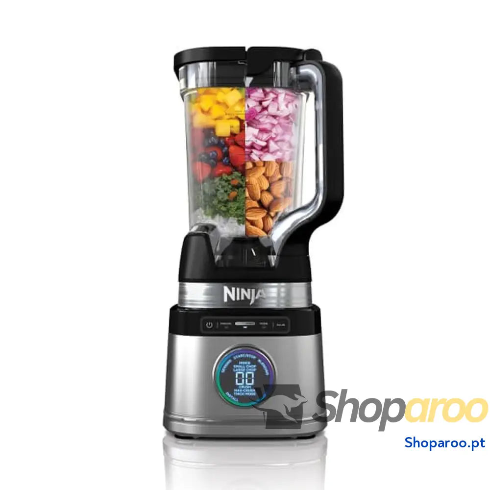 Batedora de Copo NINJA Preto Aço 1200 W 2,1 L
