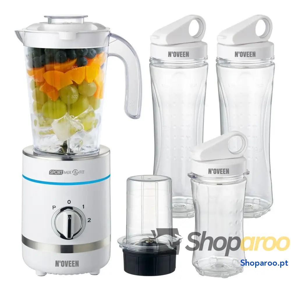 Batedora de Copo N’oveen SB2100 Branco 500 W 800 ml
