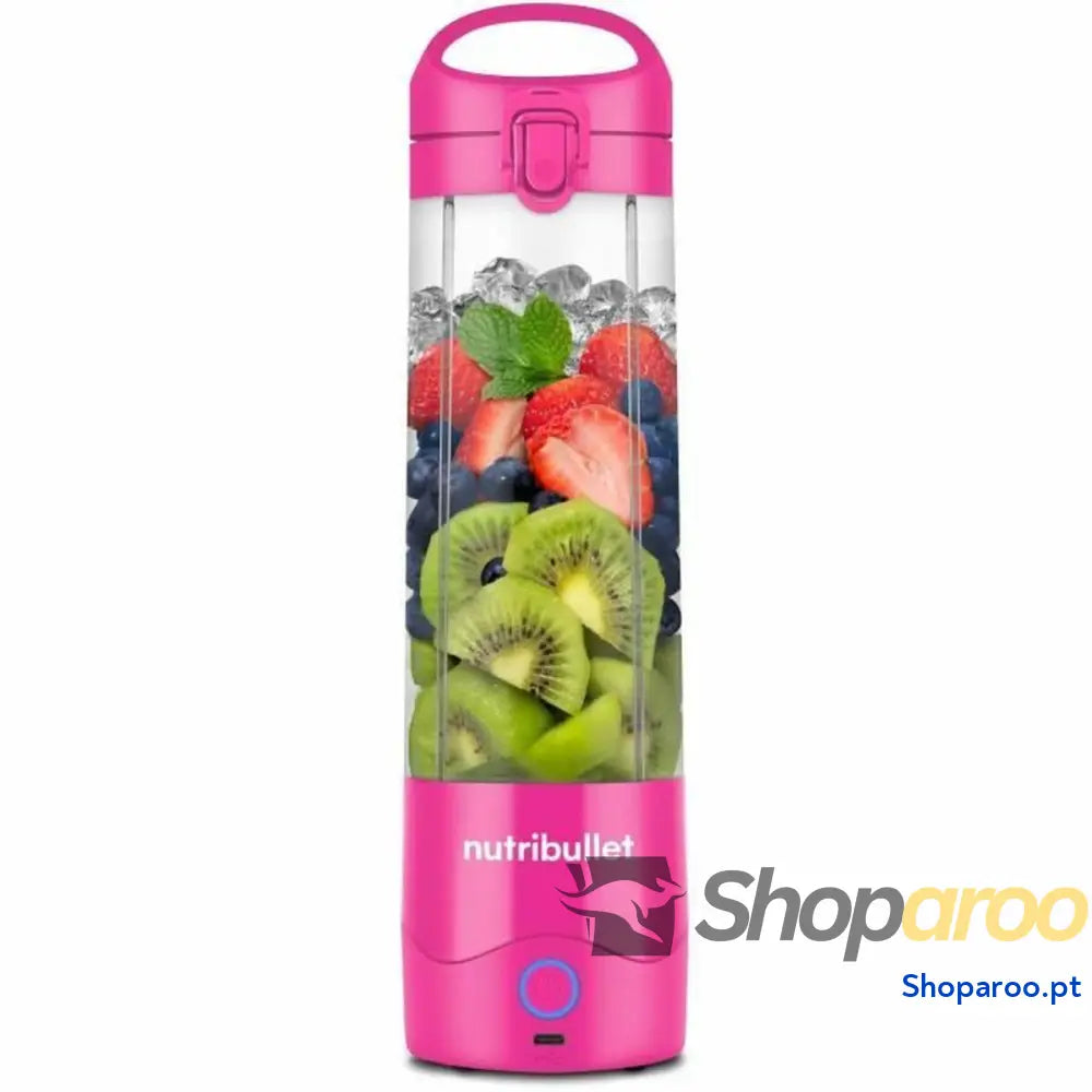 Batedora de Copo Nutribullet Cor Rosa 475 ml