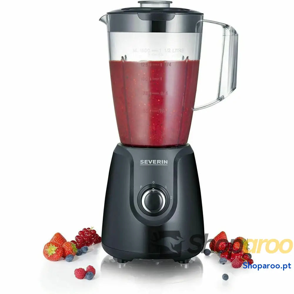 Batedora de Copo Severin SM 3707 Preto 600 W 1,5 L