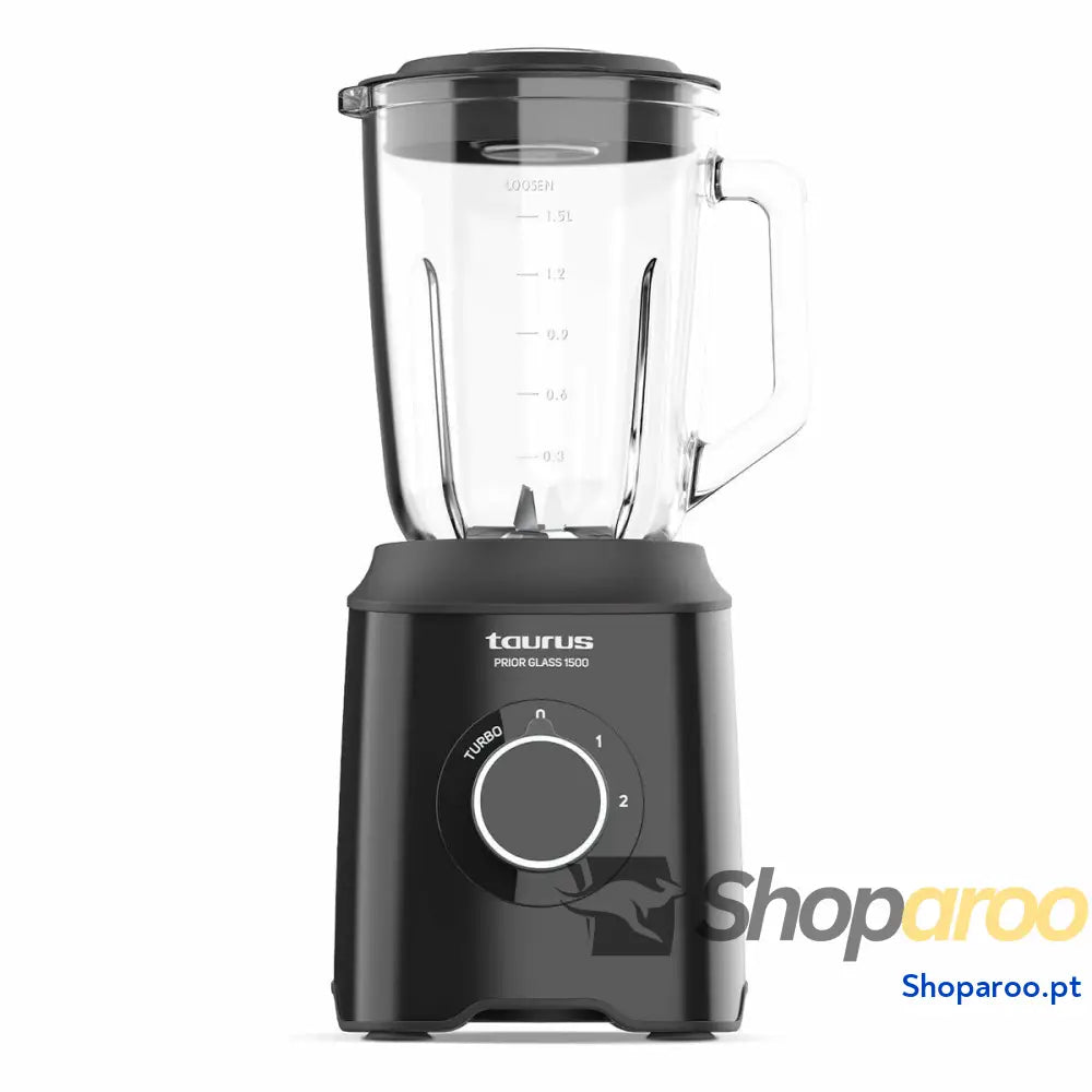 Batedora de Copo Taurus PRIOR GLASS1500 Preto 1500 W 1,5 L