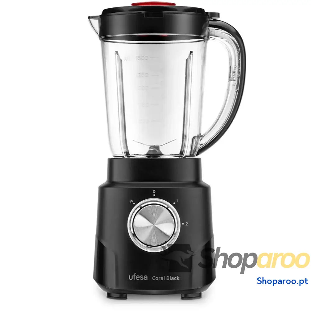 Batedora de Copo UFESA CORAL BLACK Preto 600 W 1,5 L