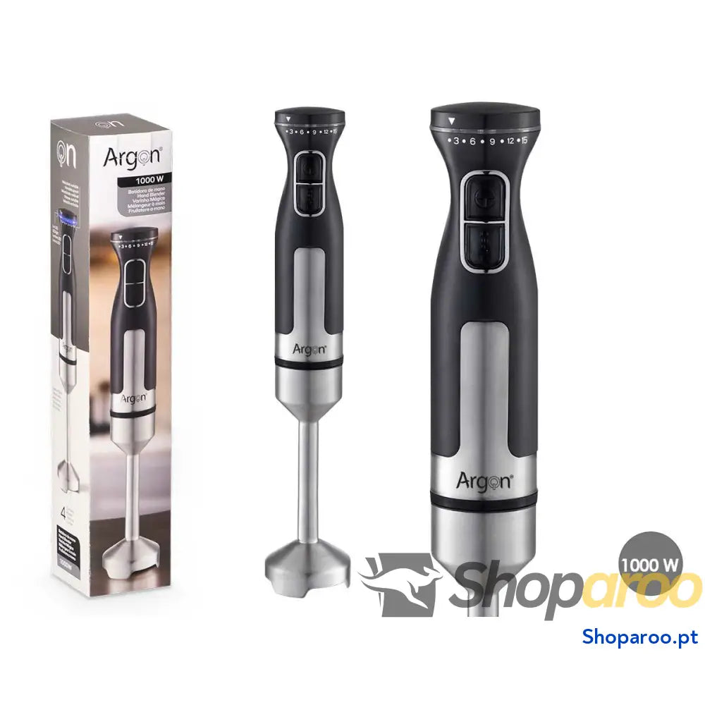 Batedora de Mão Argon SW 2317 BL Preto Aço 1000 W
