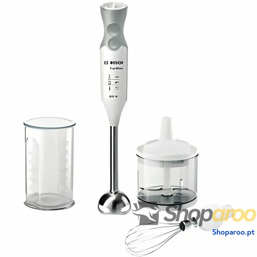 Batedora de Mão BOSCH MSM66150 Branco Prateado 600 W