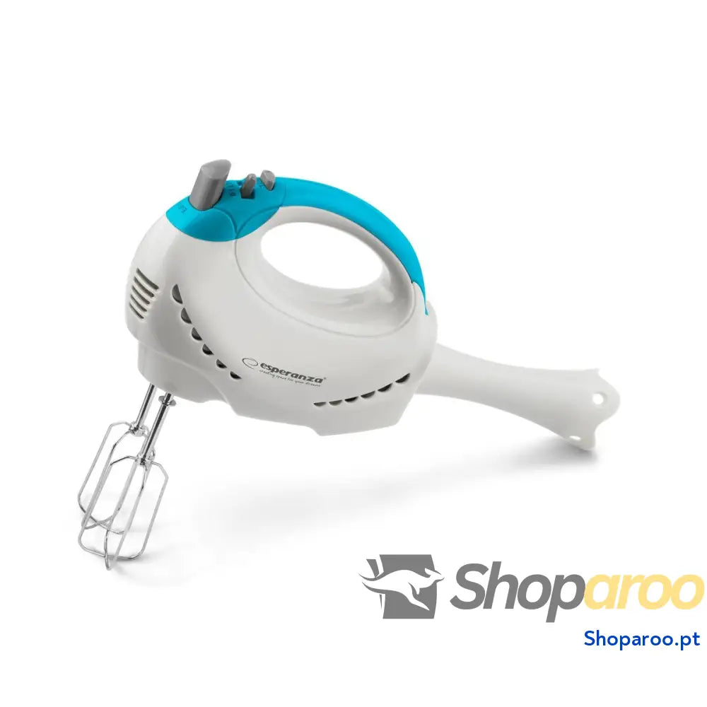 Batedora de Mão Esperanza EKM010 Azul/Branco 300 W