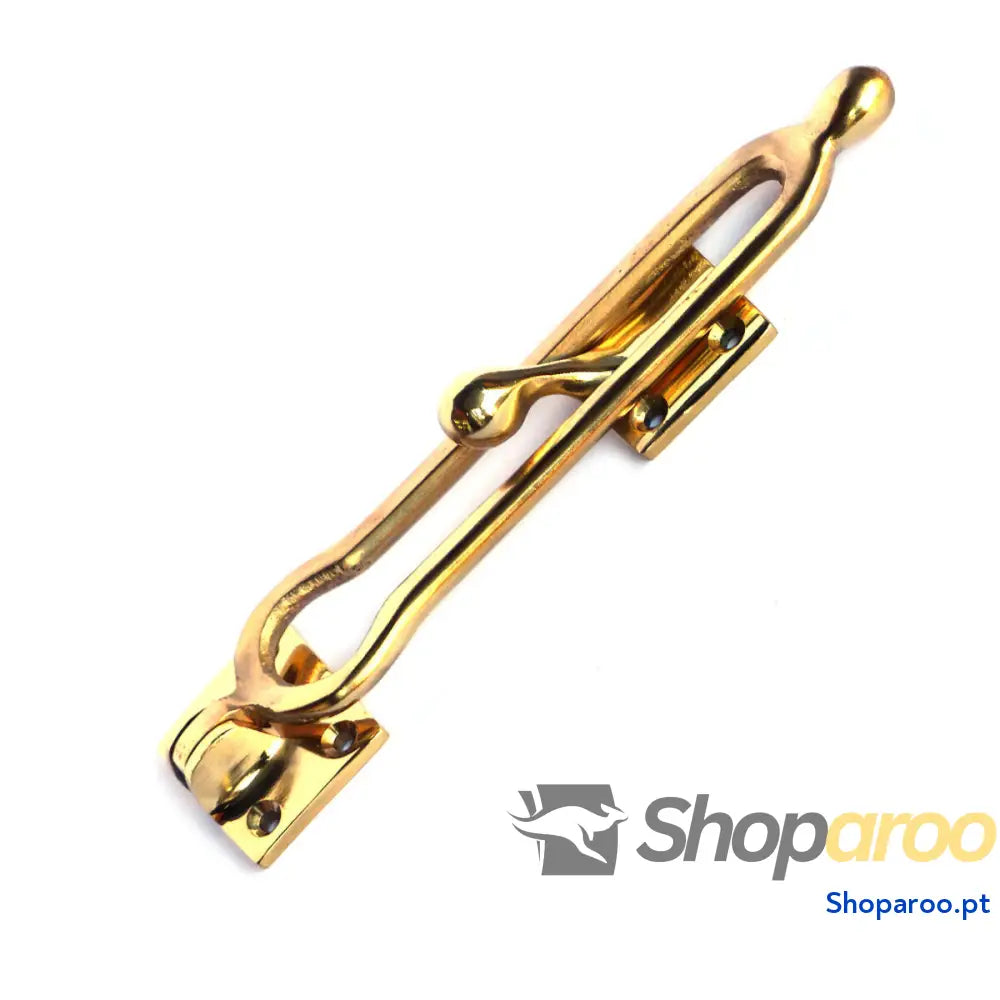 Batente de Porta EDM 85562 Dourado Latão polido 19 x 4 cm