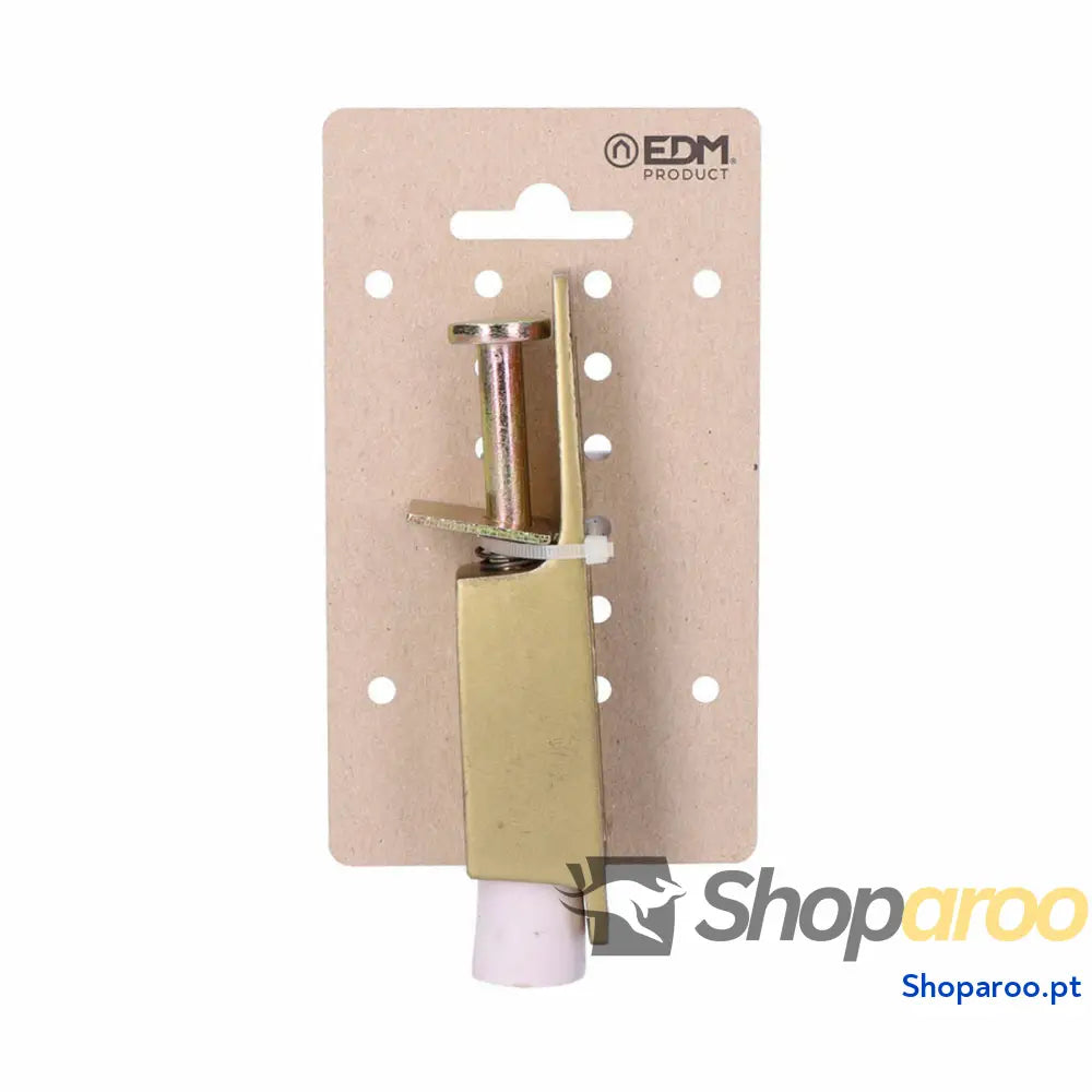 Batente para porta EDM 85057 Dourado Aço 120 mm