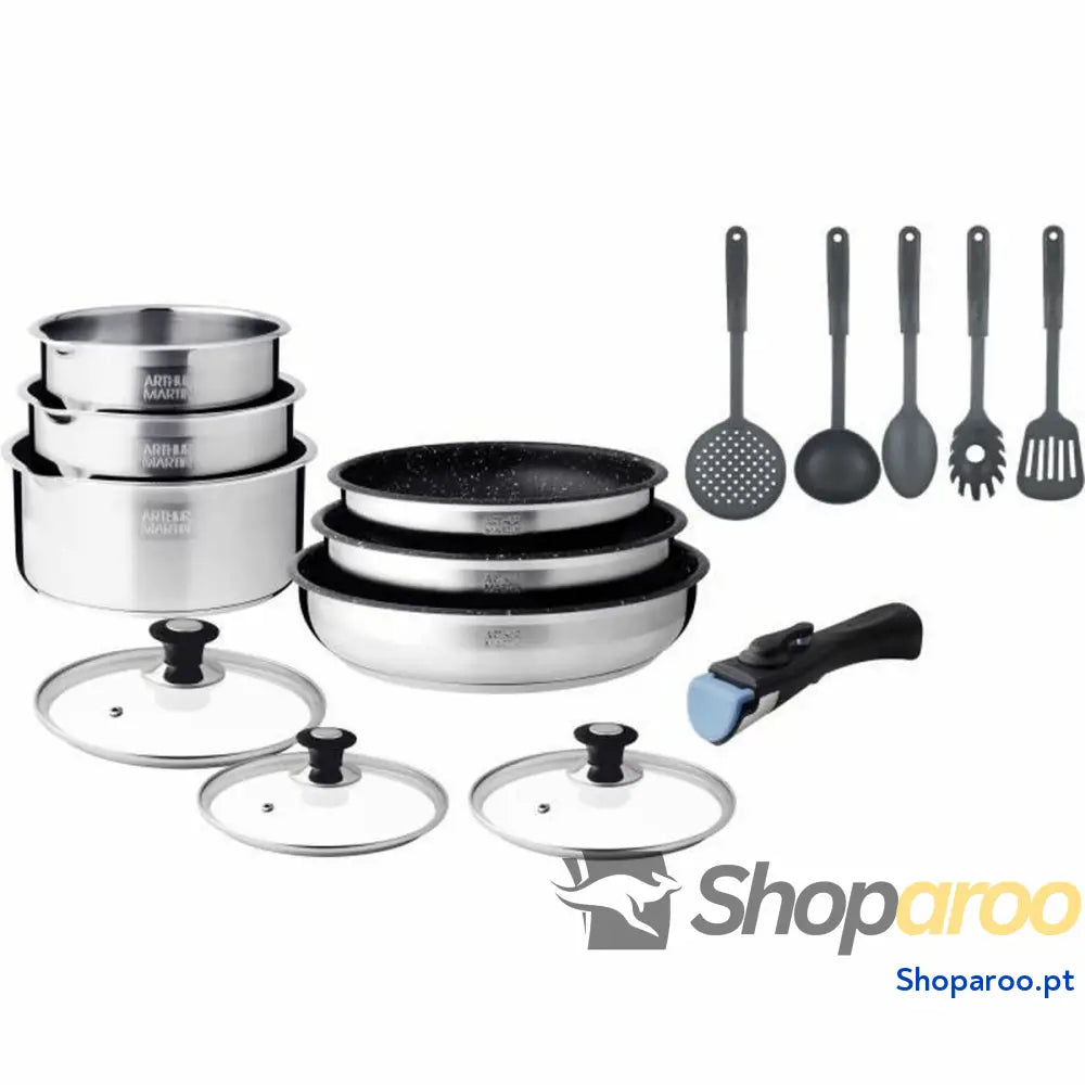 Bateria de Cozinha Arthur Martin AM1275 15 Peças