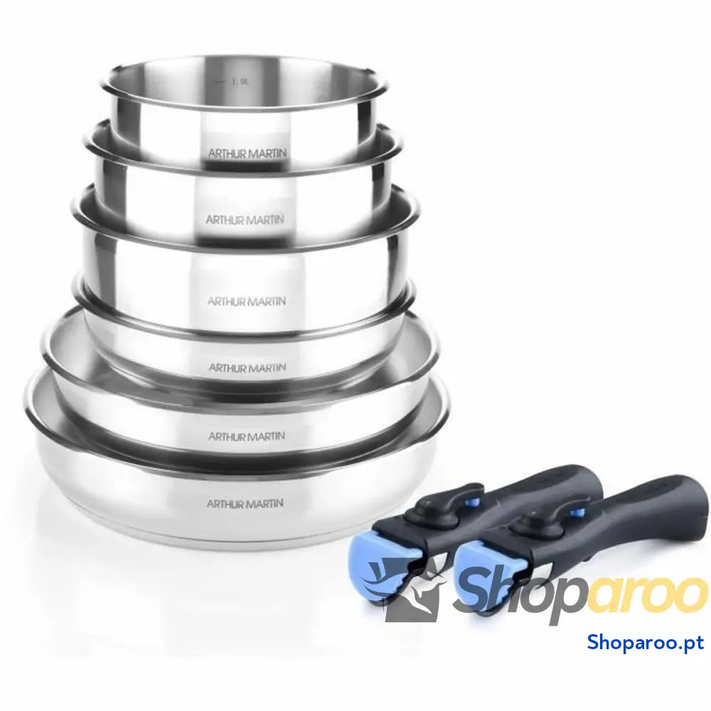 Bateria de Cozinha Arthur Martin AM5538 8 Peças