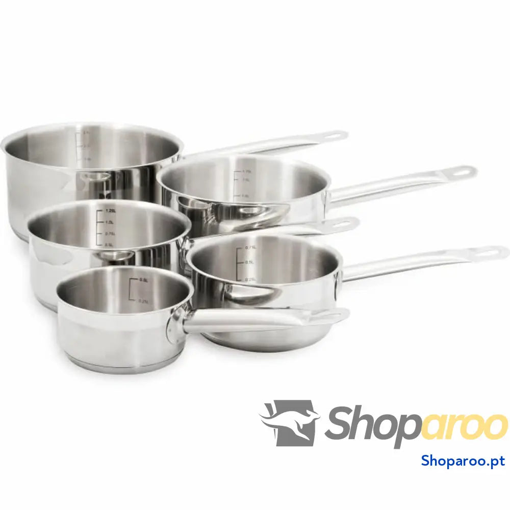 Bateria de Cozinha Baumalu Cinzento 5 Peças