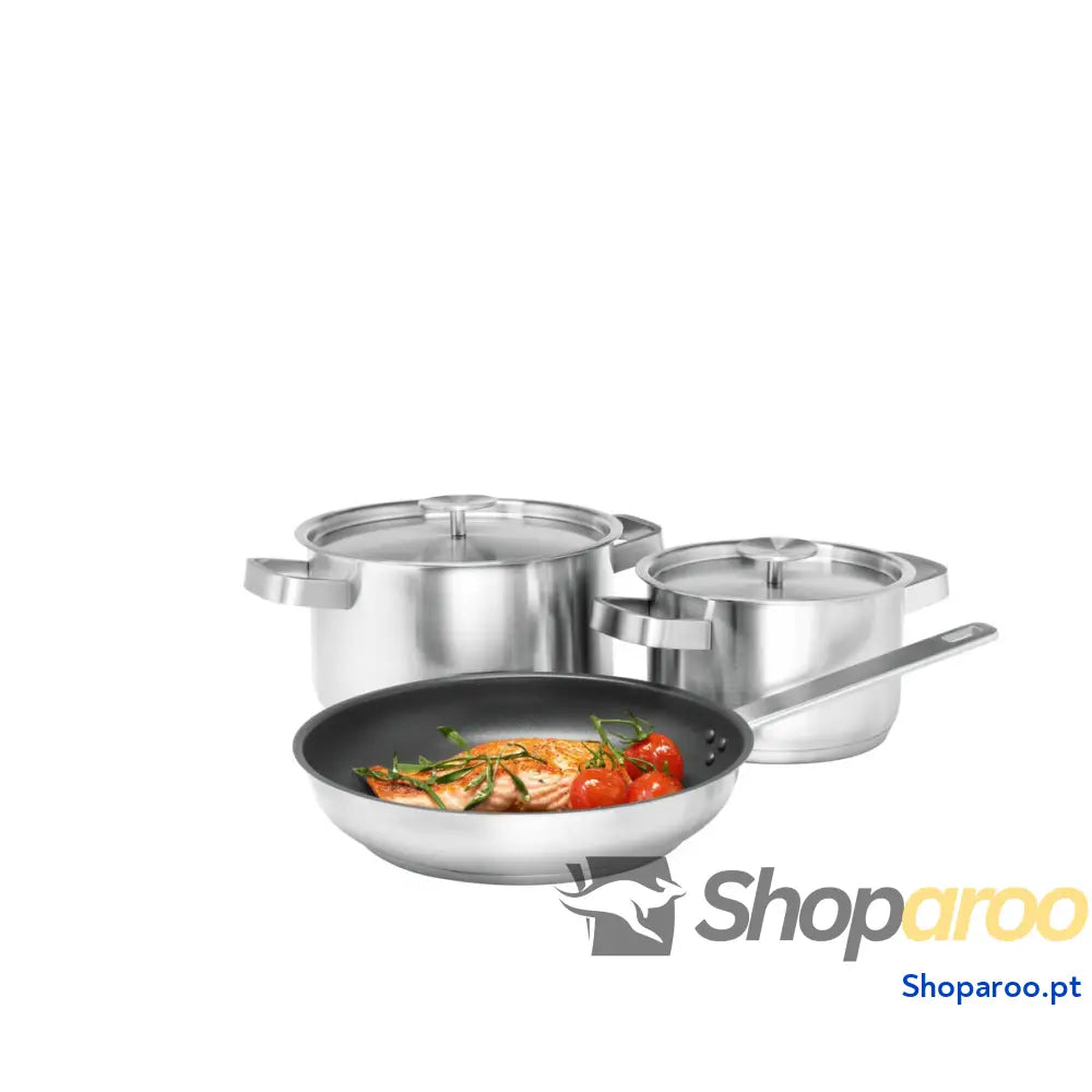 Bateria de Cozinha Electrolux E3SS Prateado 5 Peças
