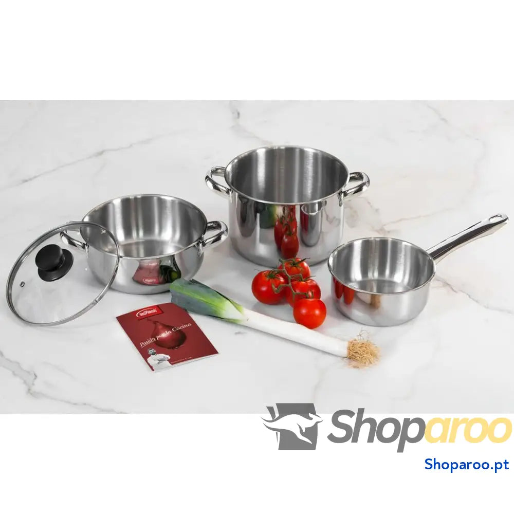Bateria de Cozinha Inoxibar Aço