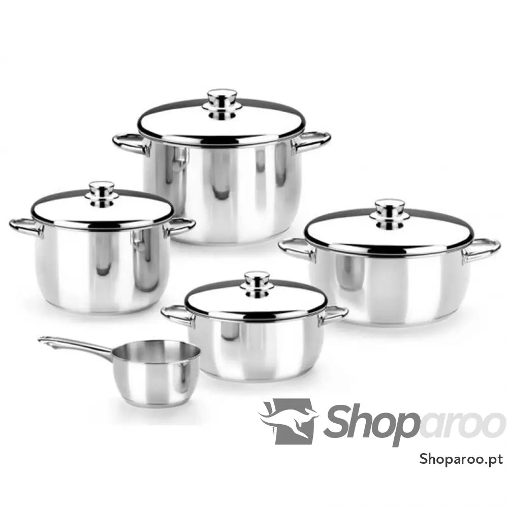 Bateria de Cozinha Monix M450001 Aço 5 Peças