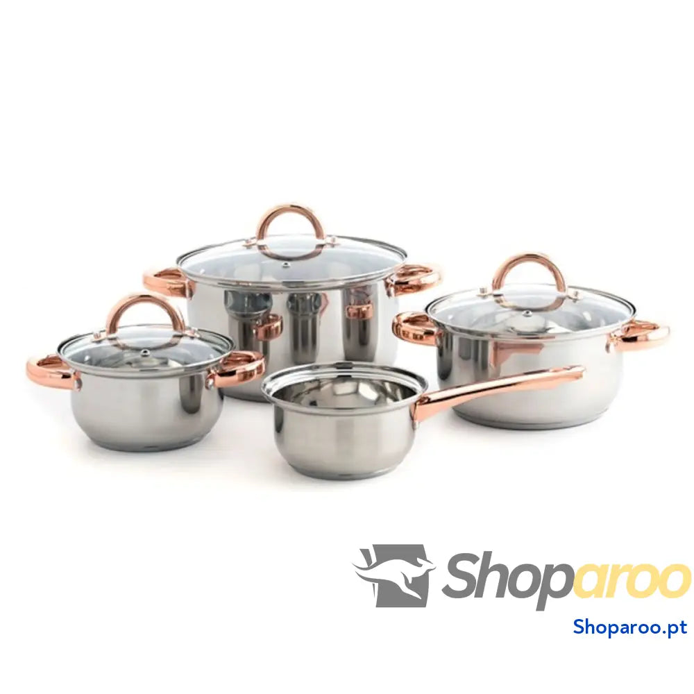 Bateria de Cozinha Quid Vanity Aço inoxidável 4 Peças