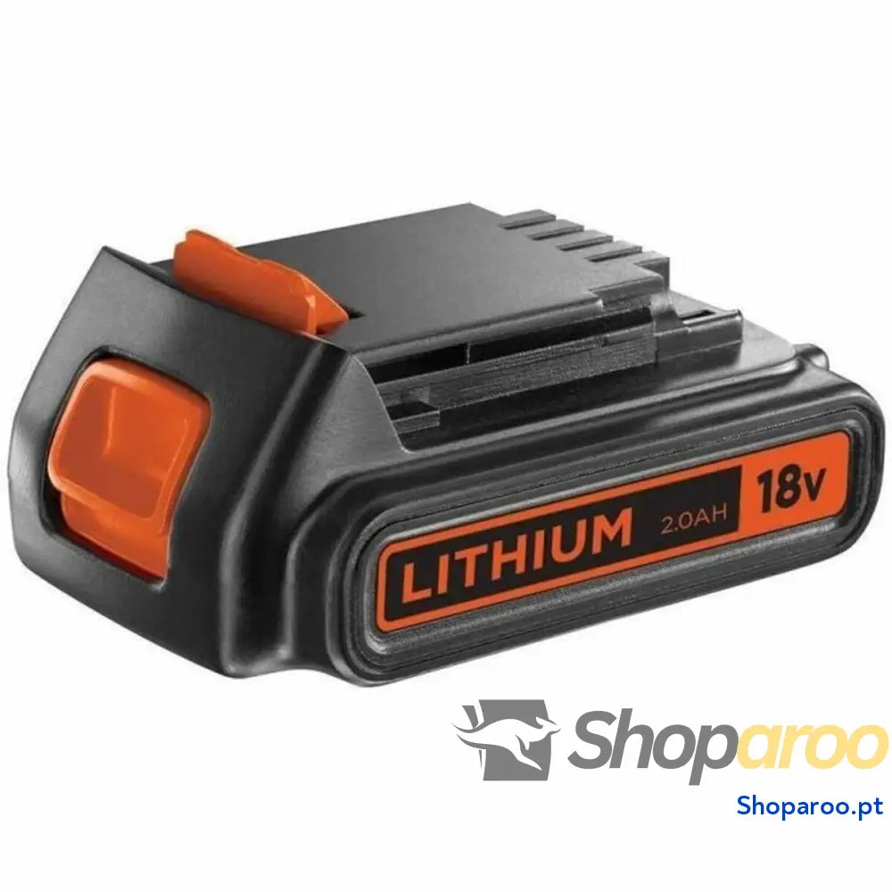 Bateria de lítio recarregável Black & Decker BL2018 18 V Litio Ion 2 Ah