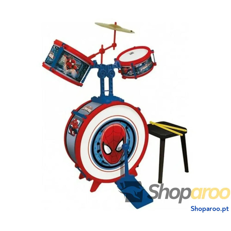 Bateria Musical Spiderman
