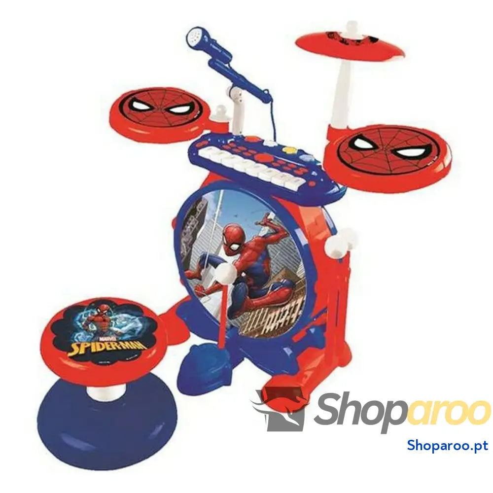 Bateria Musical Spiderman Lexibook