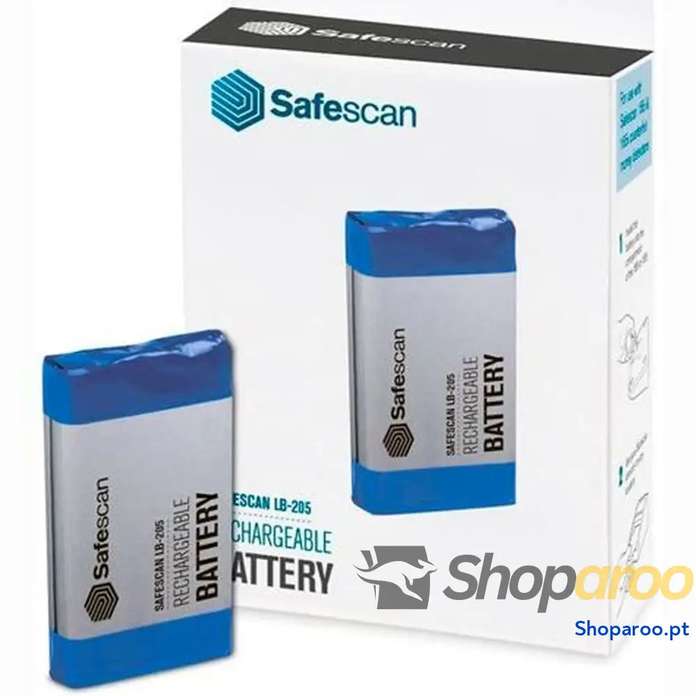 Bateria recarregável Safescan LB-205 Azul