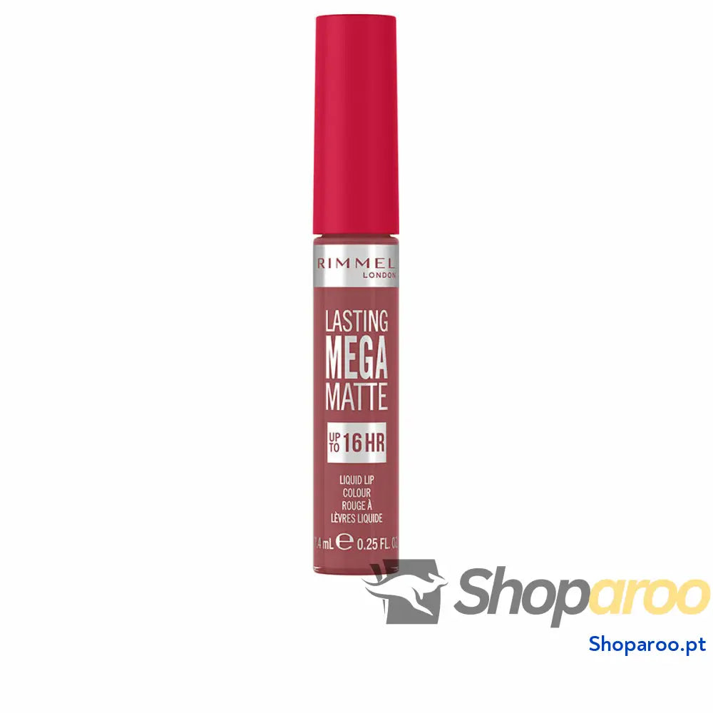 Batom Rimmel London Lasting Mega Matte Líquido Nº 210 Rose & shine 7,4 ml