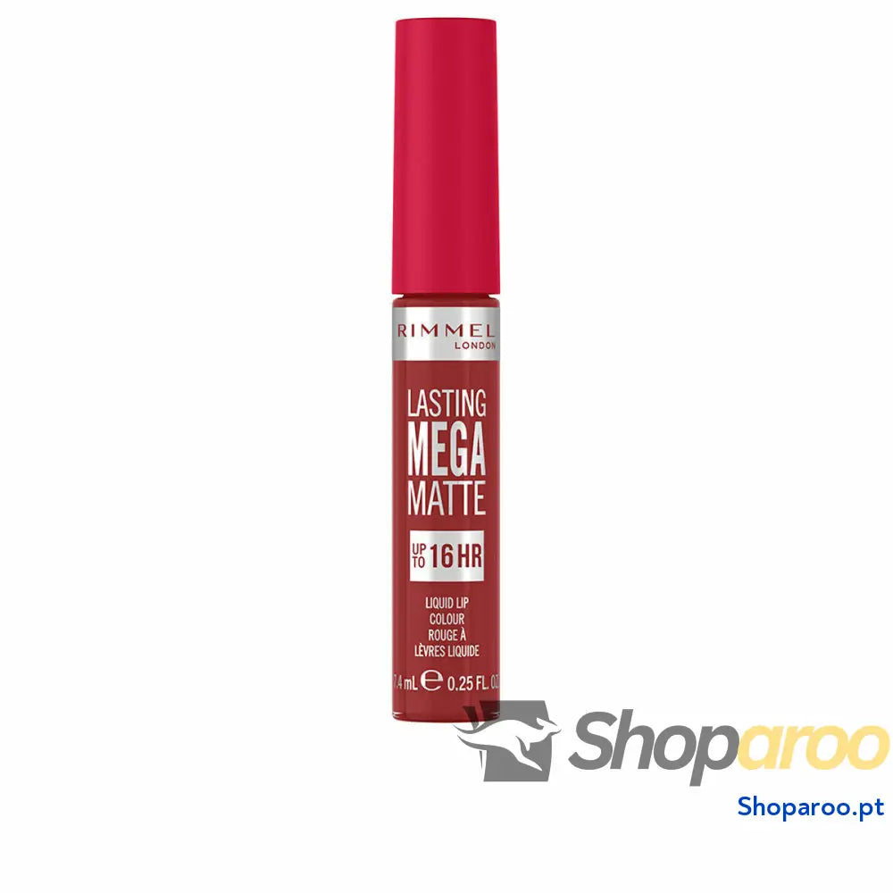 Batom Rimmel London Lasting Mega Matte Líquido Nº 500 Fire starter 7,4 ml