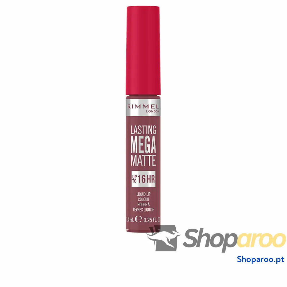 Batom Rimmel London Lasting Mega Matte Líquido Nº 900 Ravishing rose 7,4 ml