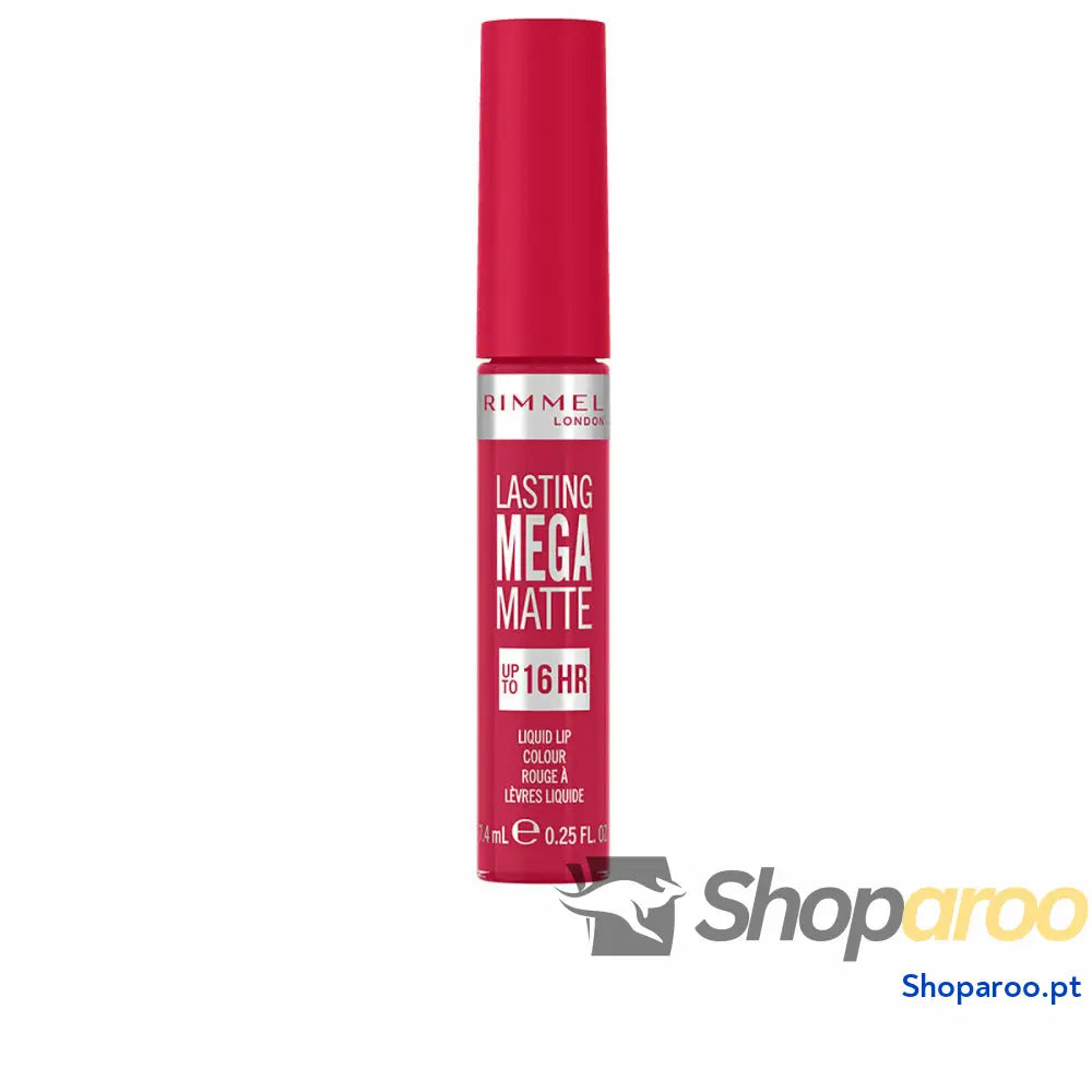 Batom Rimmel London Lasting Mega Matte Líquido Nº 910 Fuchsia flush 7,4 ml