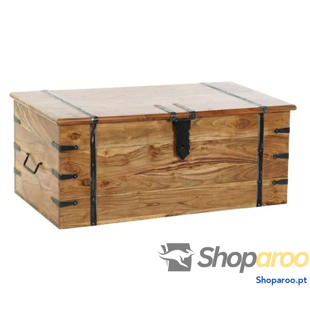Baú DKD Home Decor Acácia 100 x 45 40 cm