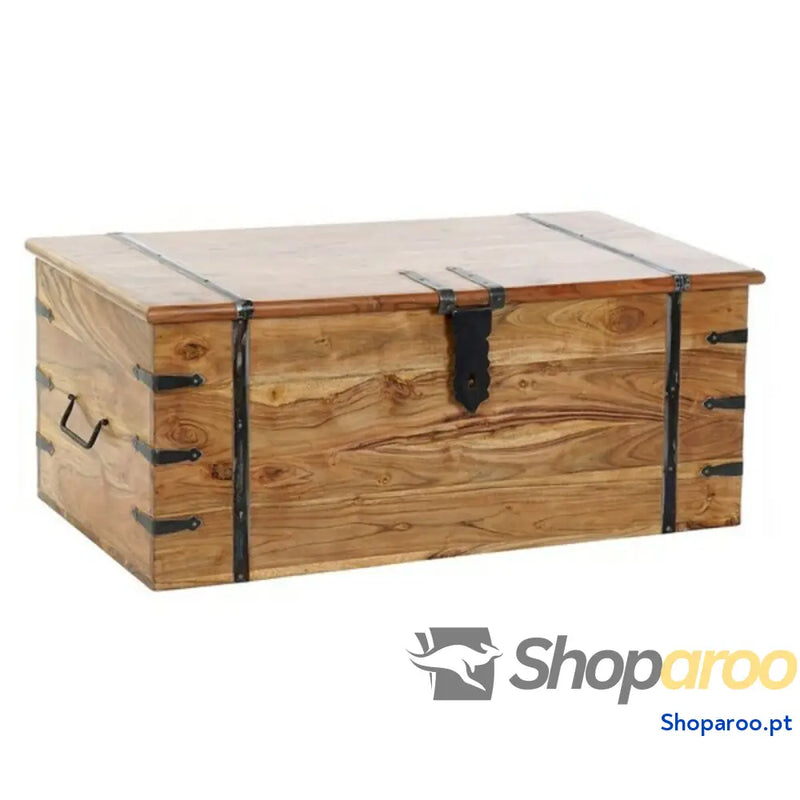 Baú DKD Home Decor Acácia 100 x 45 40 cm