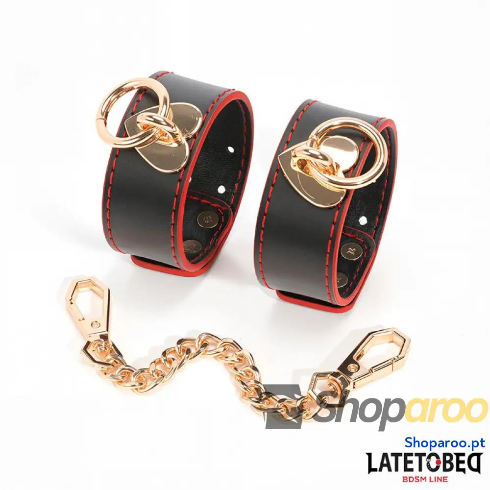 BDSM LINE Algemas com Corrente Dourada
