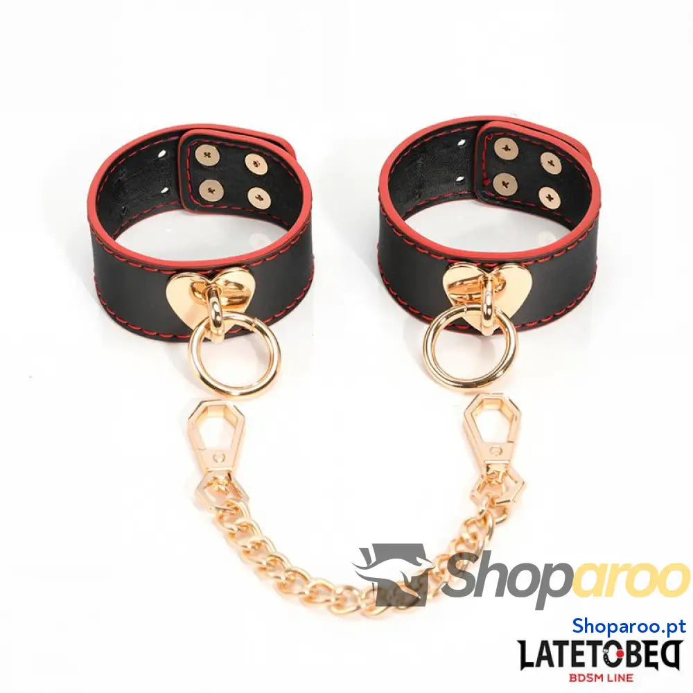 BDSM LINE Algemas com Corrente Dourada
